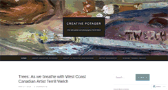 Desktop Screenshot of creativepotager.com